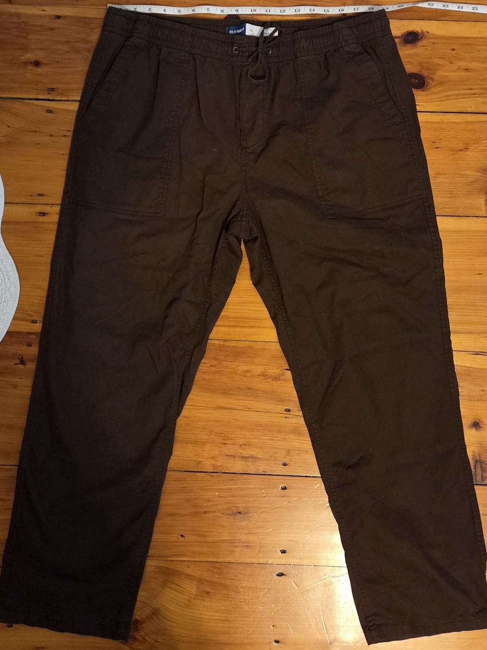 Old Navy Men's Dark Brown Chino Jogger Pants